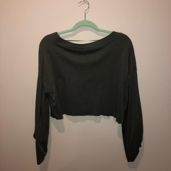 FREE PEOPLE Cropped Sweatshirt - Picture 4 of 4